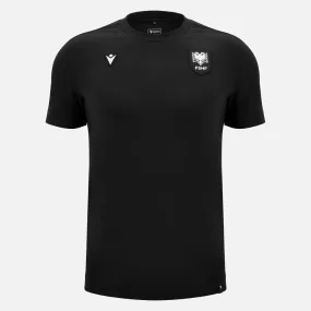 Albania national team fshf 2024/25 mens sports black t-shirt athleisure